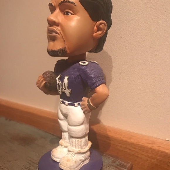 Baltimore Ravens NFL bobblehead Edwin Mulitano #64 - Picture 3 of 4